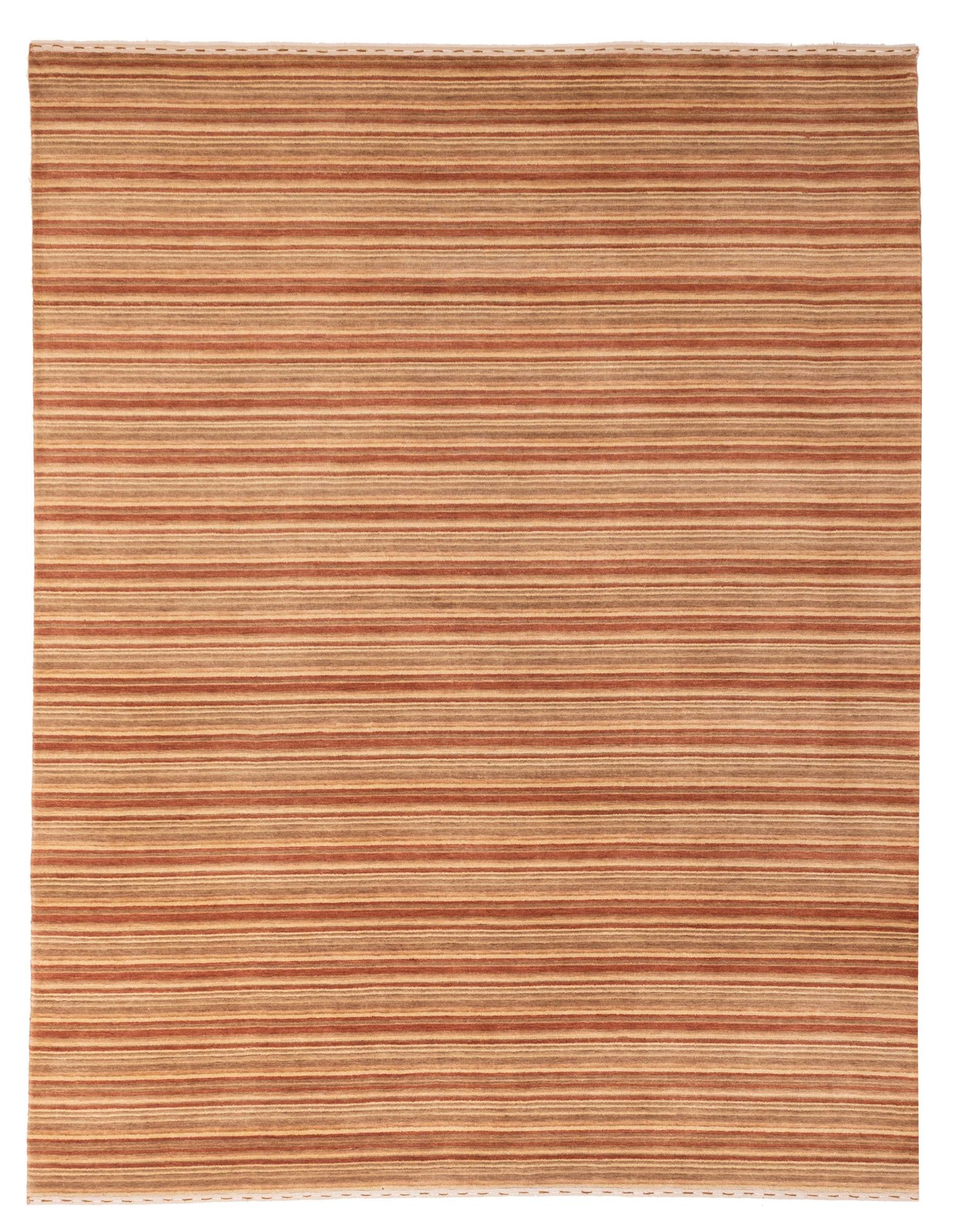 Traditional Dark Copper Hand loomed Area Rug 7’11” x 9’11” Oriental Carpet
