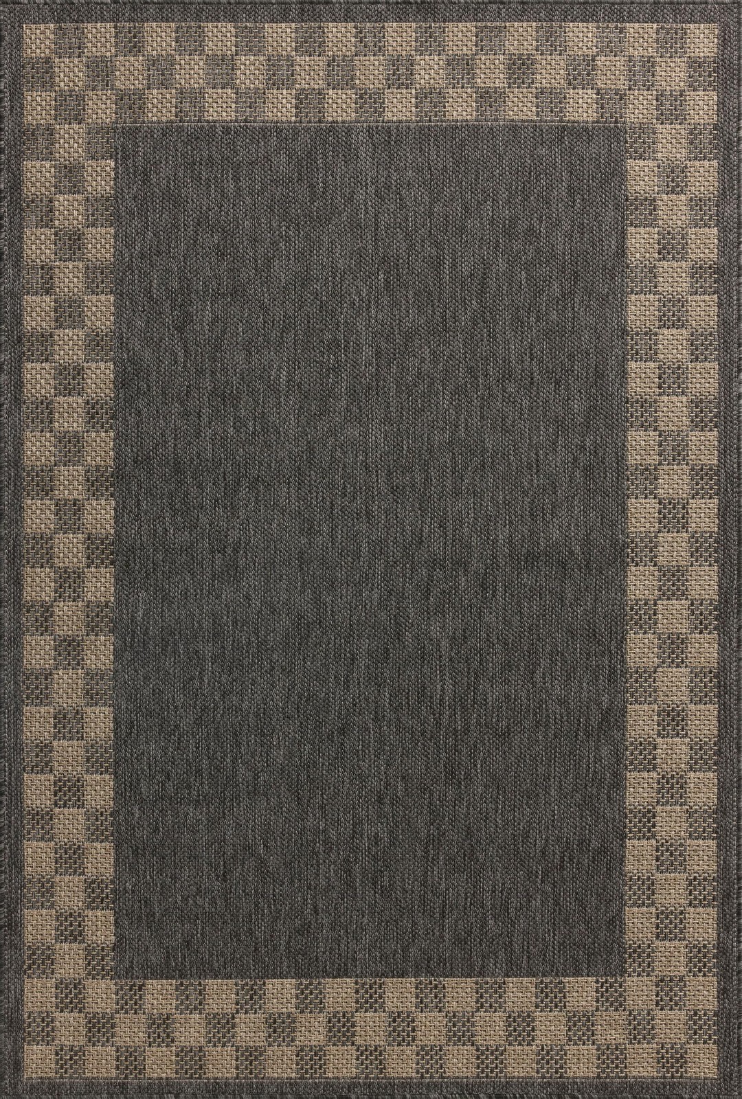 Loloi Chris Loves Julia Providence Charcoal/Natural 7′-6″ x 7′-6″ Rug