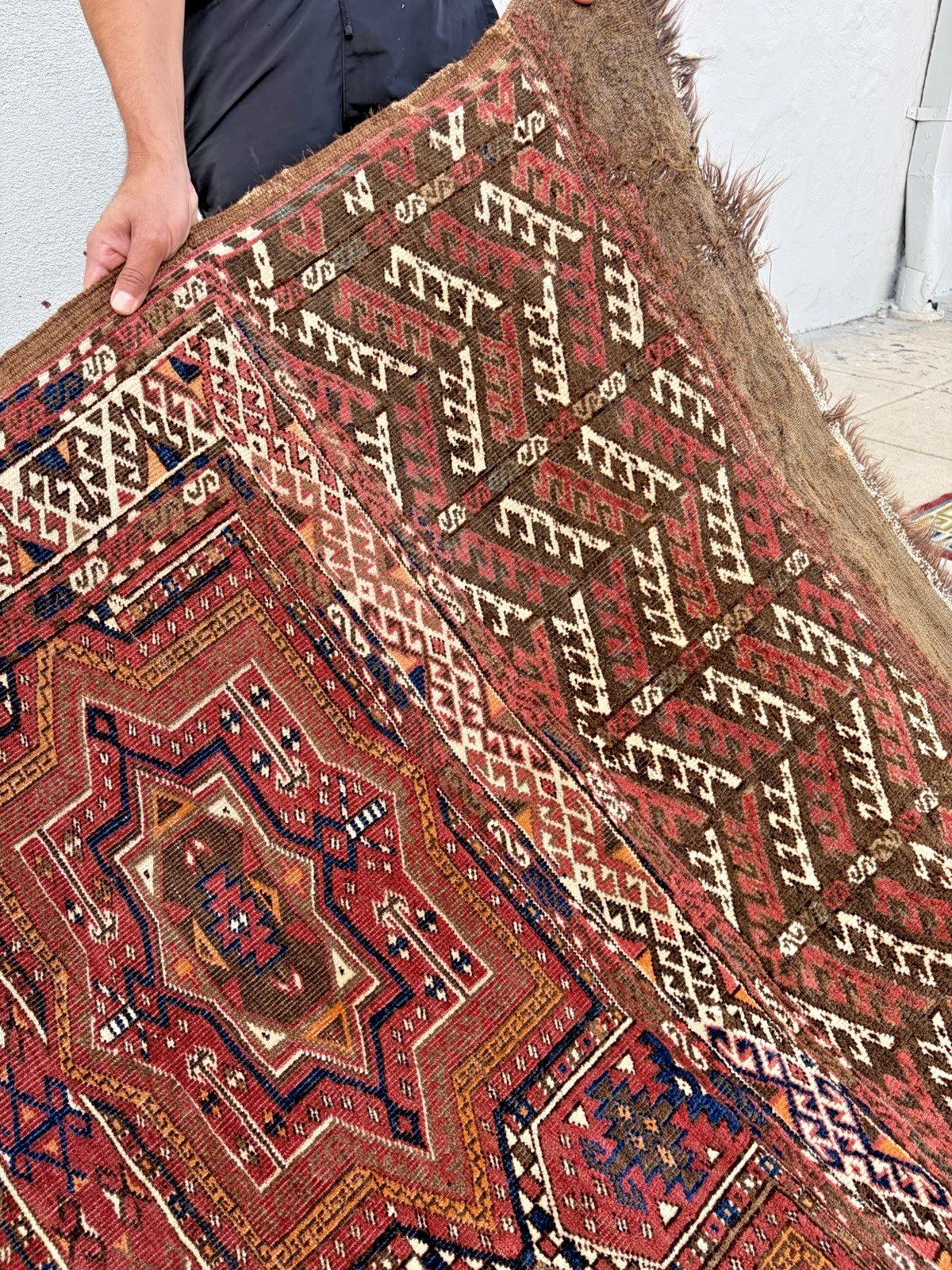 Auth: Ci 1850 Arabatchi Turkmen Main Rug Crivelli Salor Gul 5×10 Masterpiece
