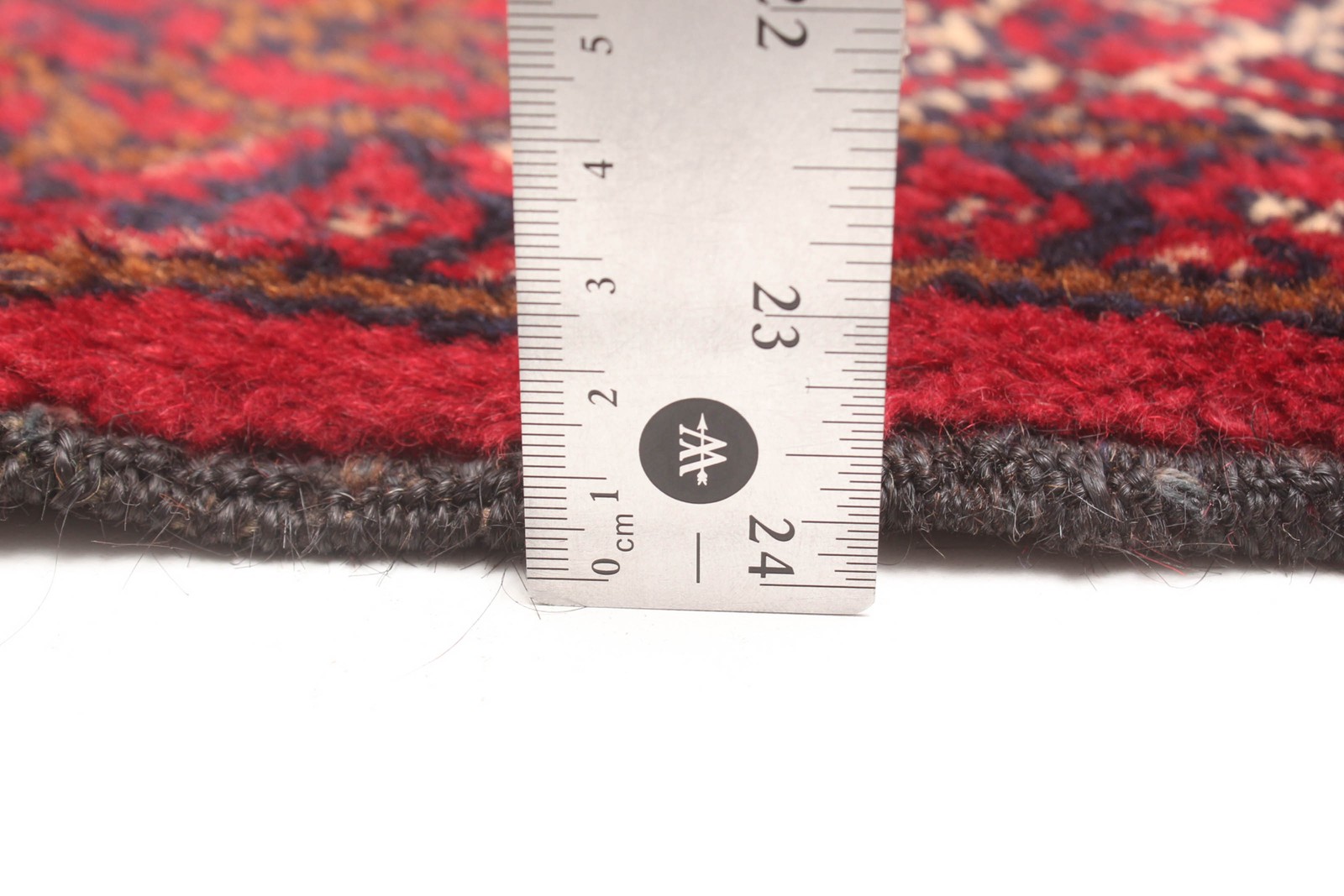 Vintage Hand-Knotted Area Rug 3’8″ x 6’7″ Traditional Wool Carpet