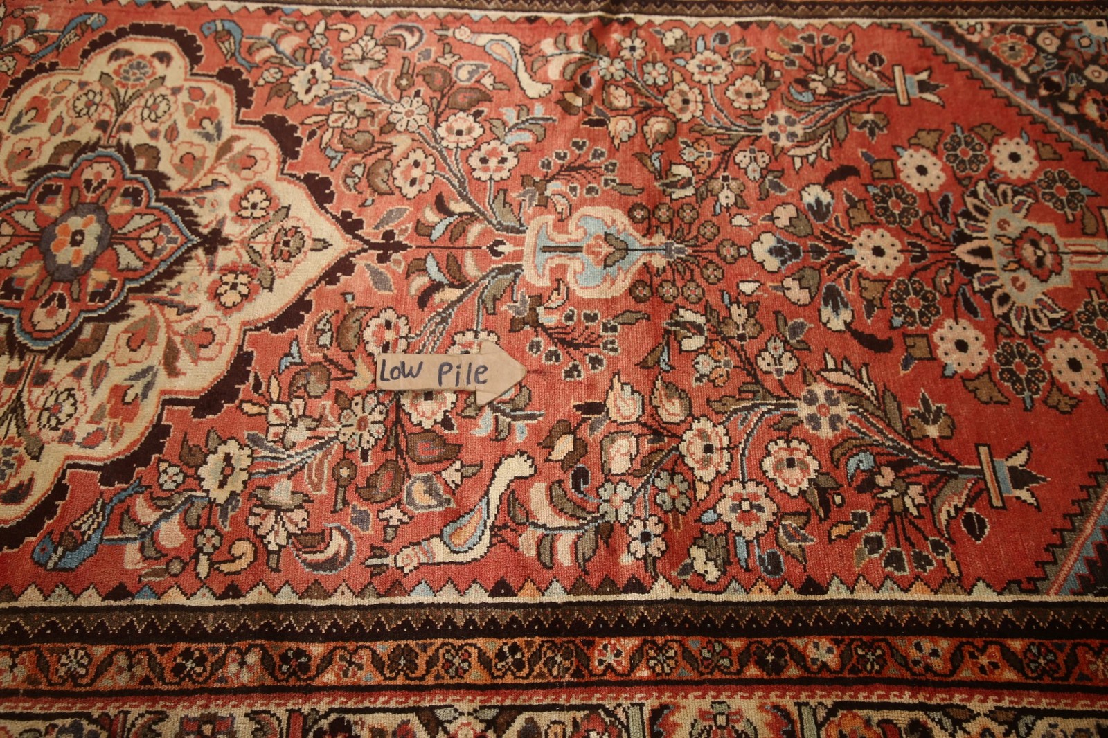 Floral Bird Design Living Room Rug 5×11 Wool Hand-knotted Classic Vintage Carpet