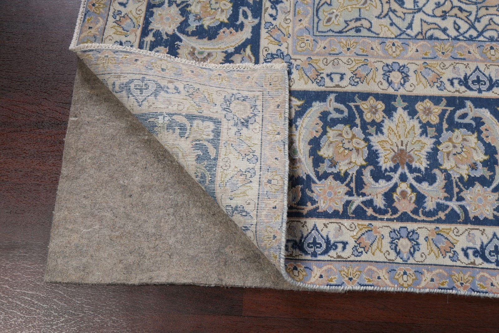 Muted Distressed Traditional Style Living Room Rug 10×13 ft Hand-knotted Wool