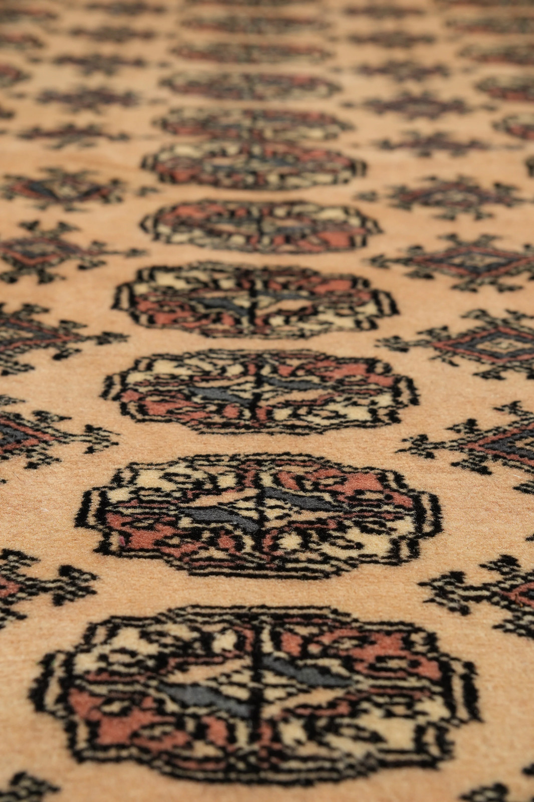 10 x 14 New Bokhara Rug Pakistan Beige #F-4597