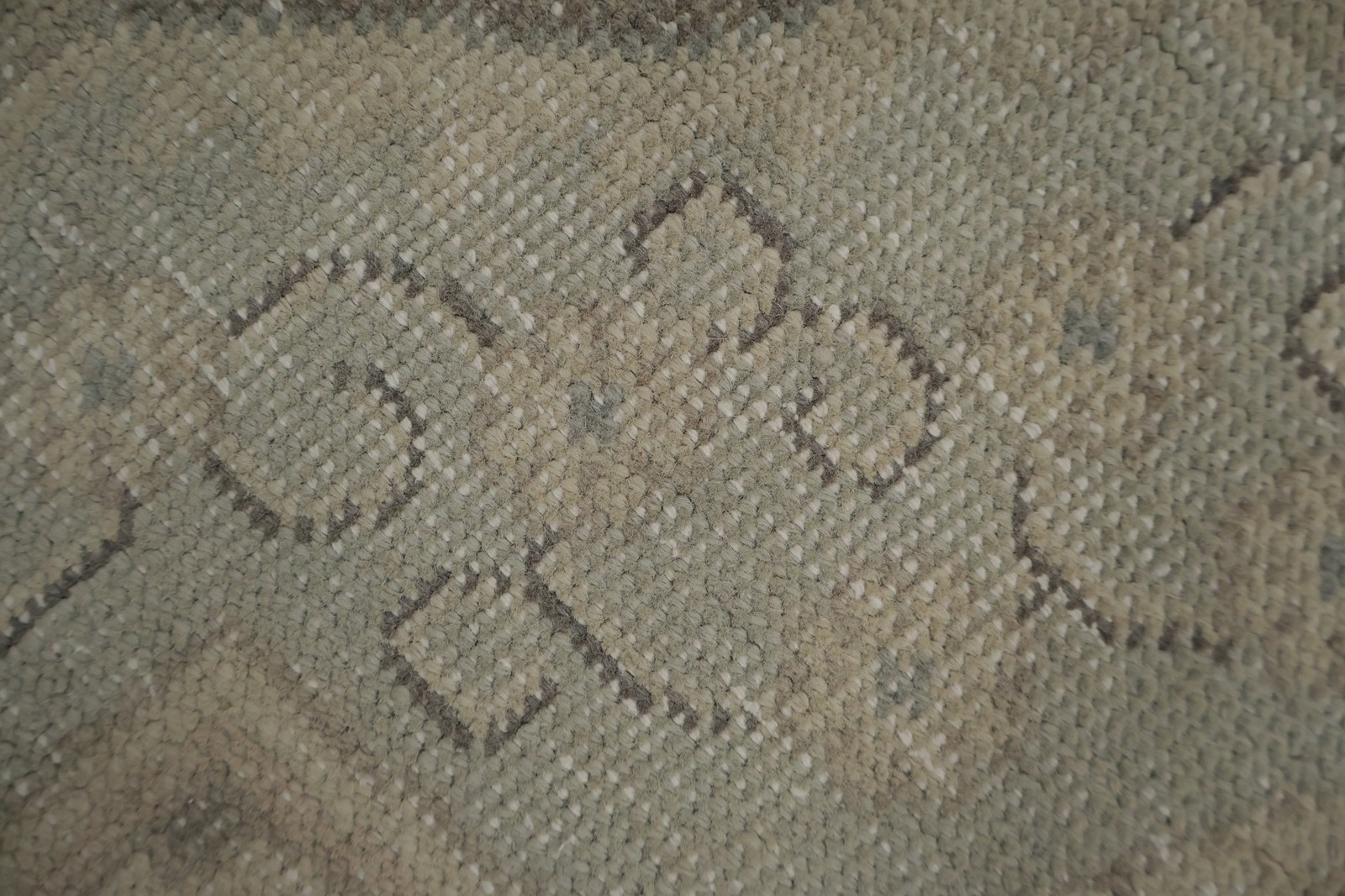 Rustic Muted with This Ornamental Beige and Blue Area Rug 6×10 Handmade Carpet