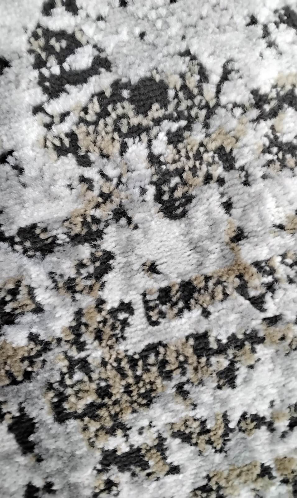 GREY / GOLD 5′-3″ X 7′-6″ Binding Stain Rug, Reduced Price 1172722649 SHV723G-5