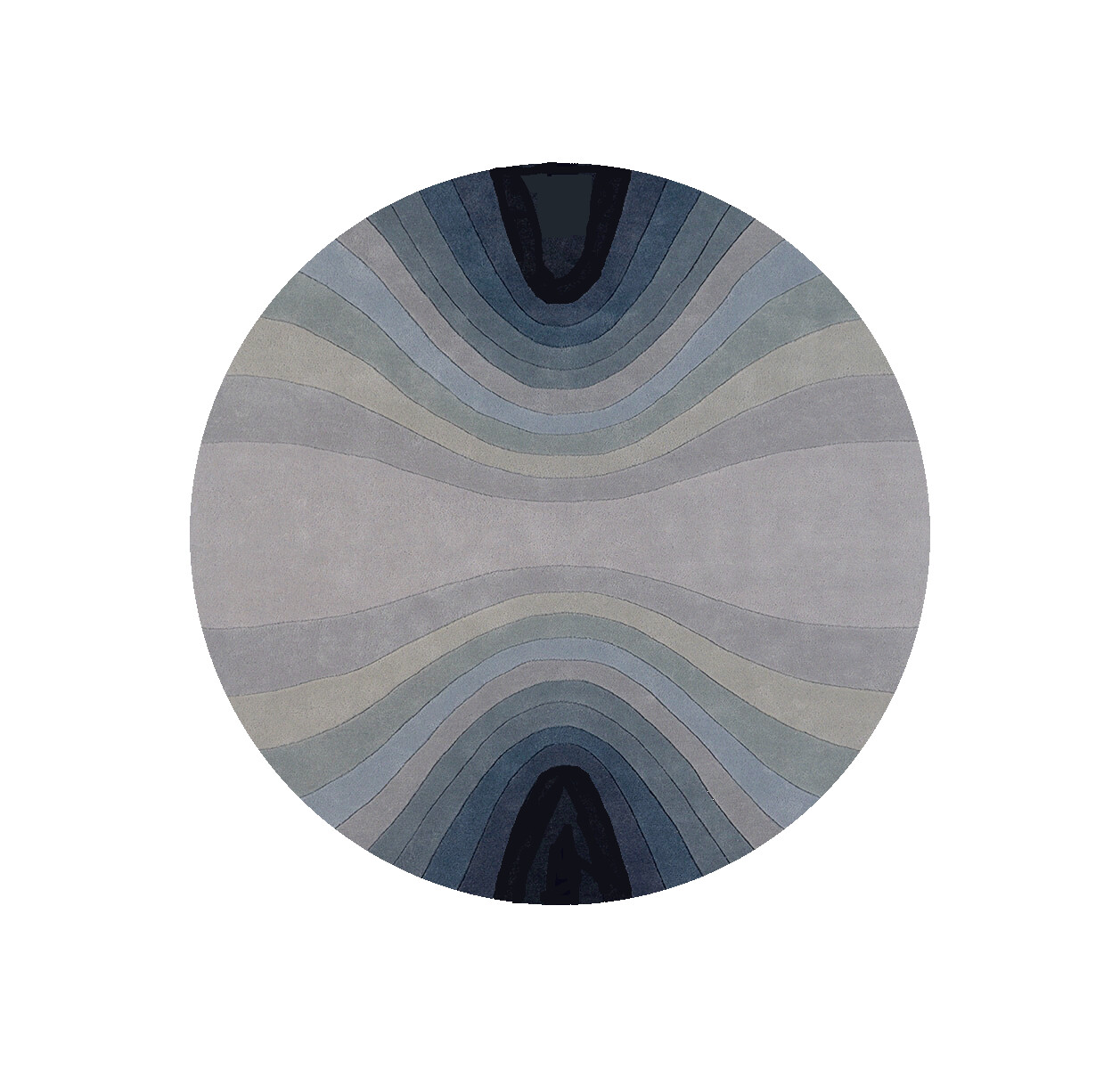 Irregular Shape Hand Tufted Handmade Woolen Area Rug for Living Room & Bedroom