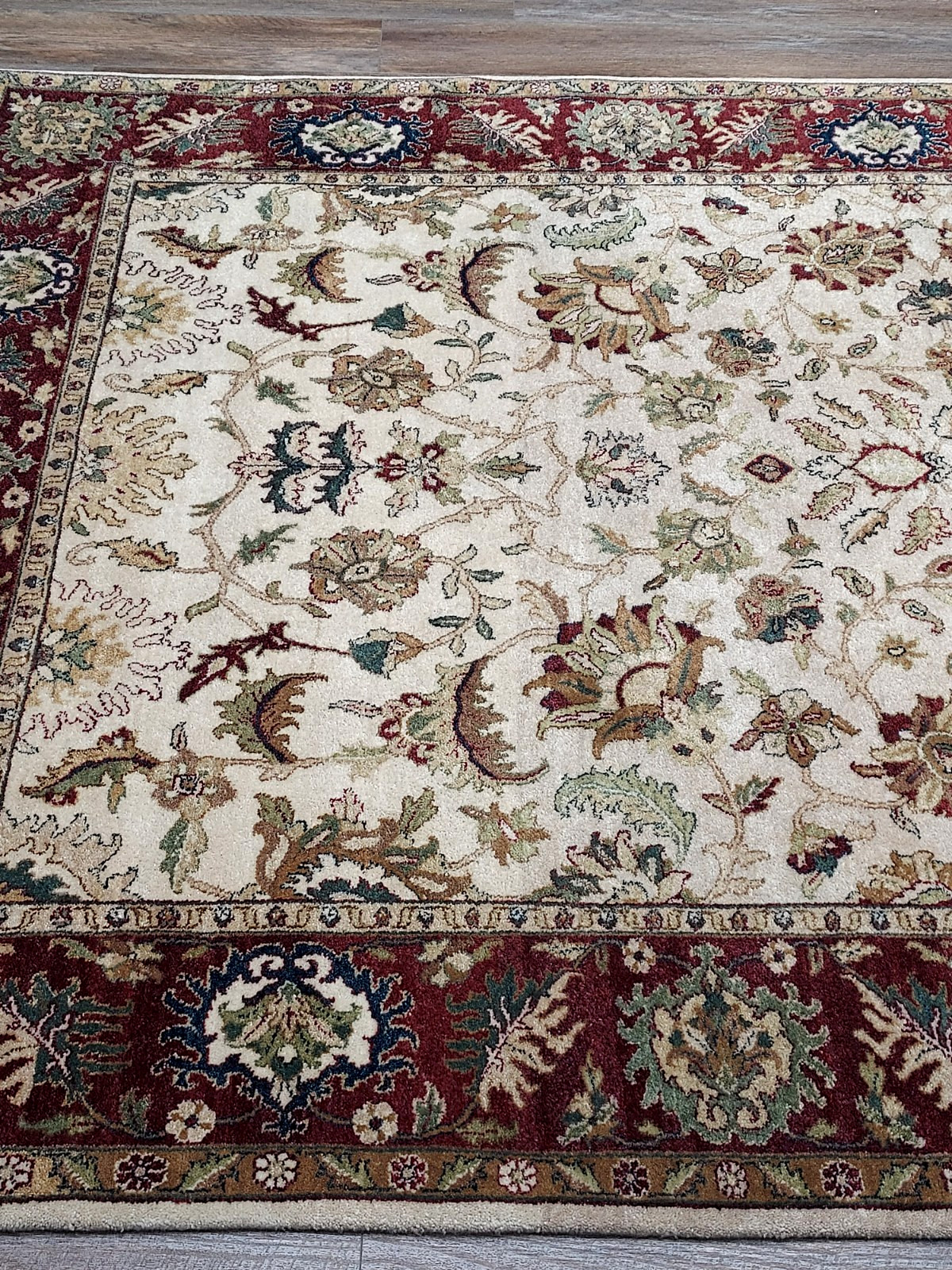 Turkish Silk And Wool HandMade Bohemian RoyalClassic Design,Turkish Rug6x9.5Ft