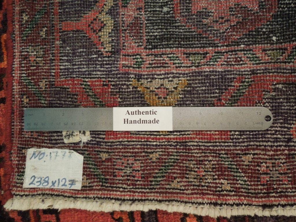 4 x 8 Multi-Color Semi Antique Perrsian Hamadan Rug 71299