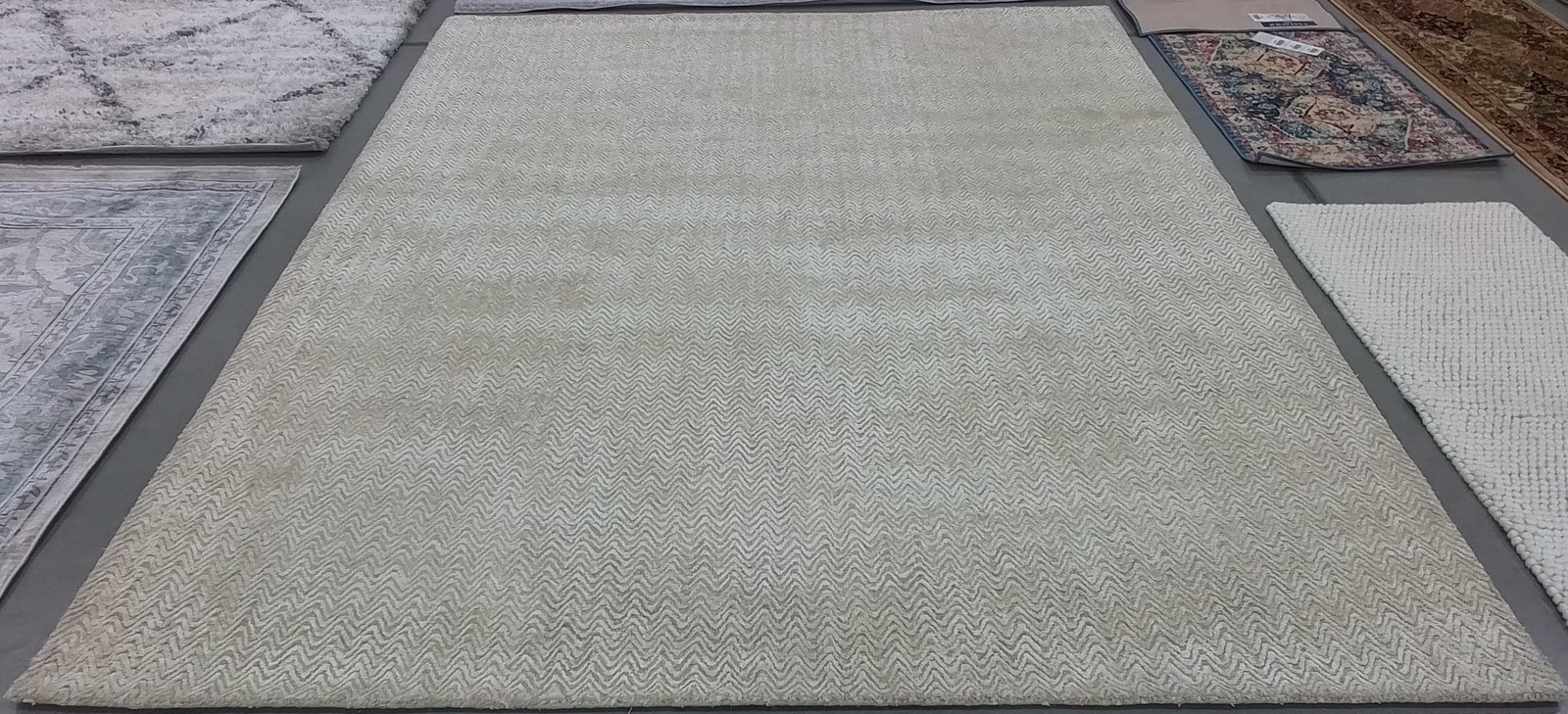 GOLD / IVORY 8′-0″ x 10′-0″ Flaw in Rug, Reduced Price 1172795642 GLM403D-8