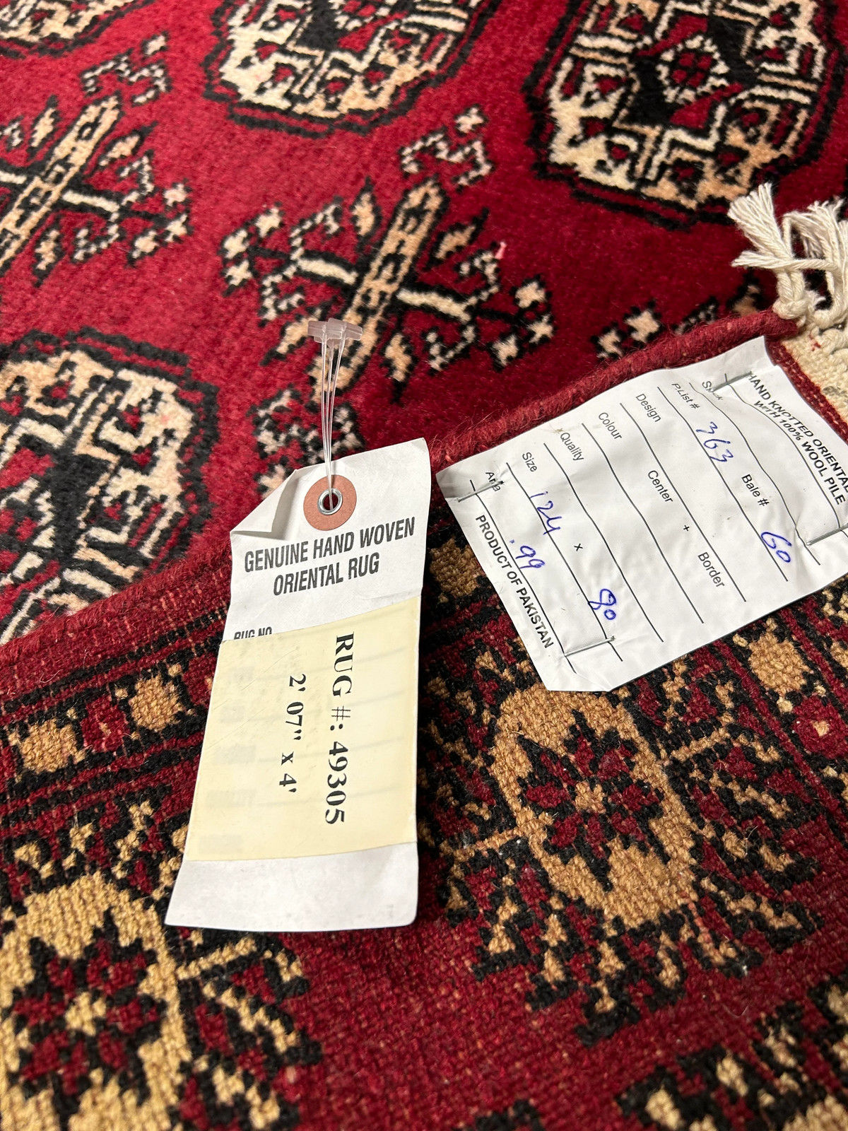 2.7 x 4 Bokara Rug #49305