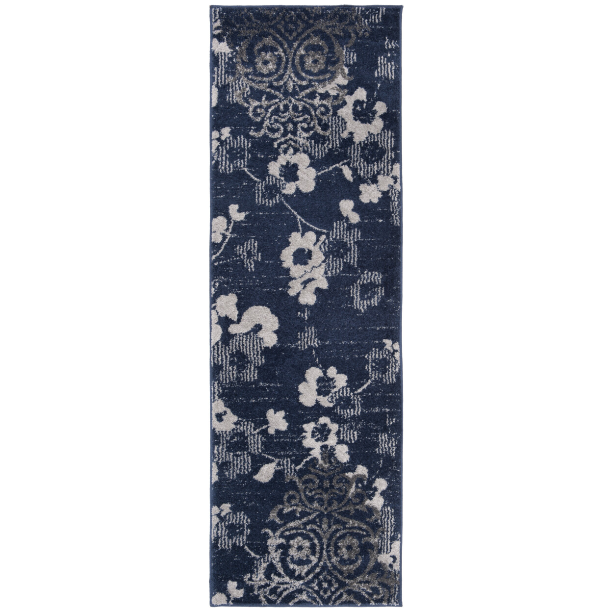SAFAVIEH Adirondack Collection ADR114N Navy / Silver Rug