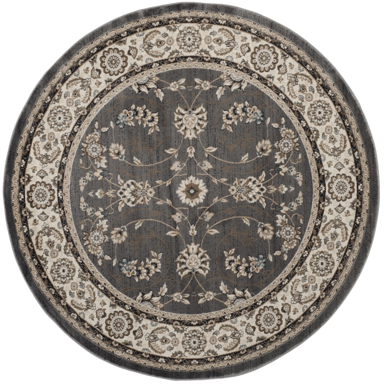 SAFAVIEH Lyndhurst LNH340G Grey / Cream Rug