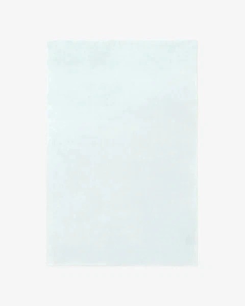 Nordic Knots Grand Powder Blue Wool Rug Hand-Tufted Plush Pile Modern Area Rug