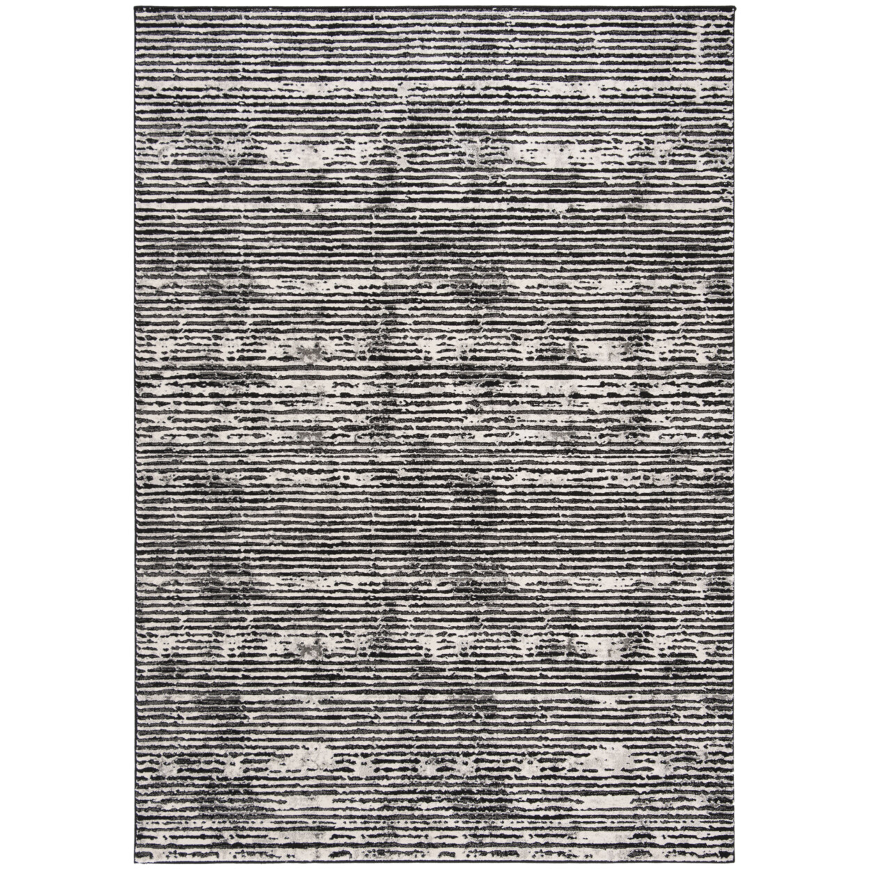 SAFAVIEH Lurex Collection LUR188Z Black / Grey Rug