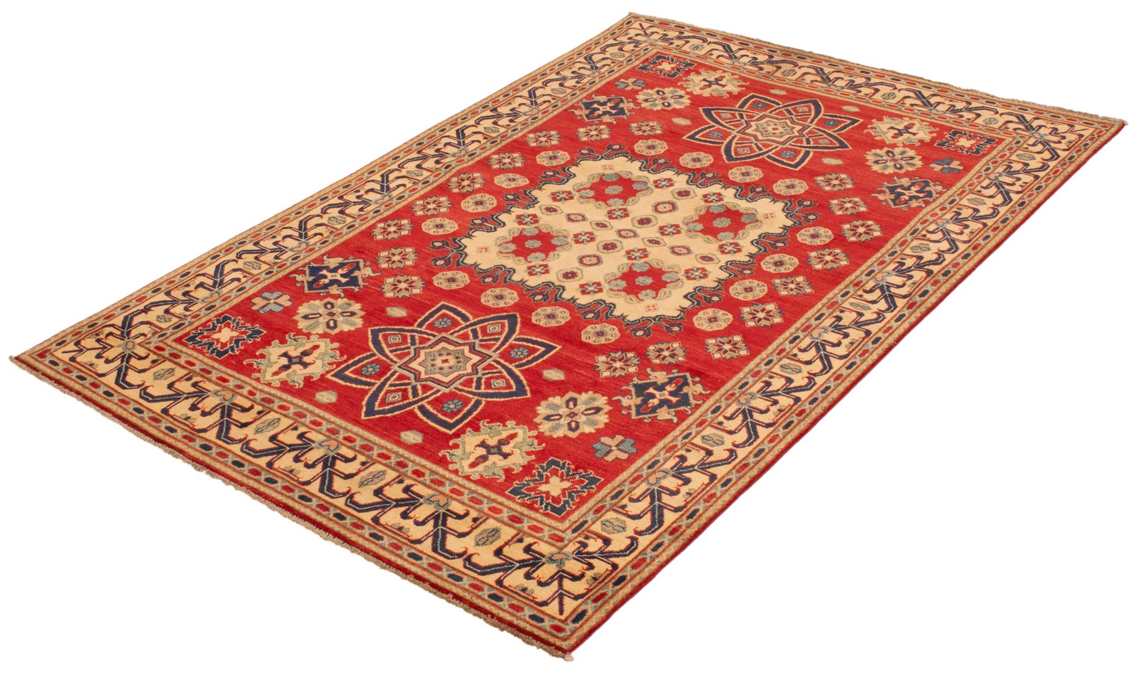 Traditional Hand Knotted Oriental Area Rug 6’5″ x 9’10” Wool Carpet