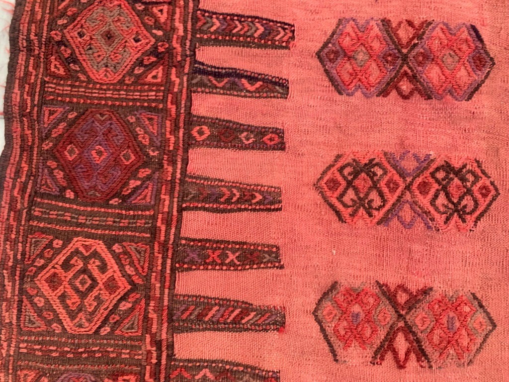 Afghan Kilim,Antique Kilim,Mashwani Kilim,Sumak Rug,3×6 ft Free Ship