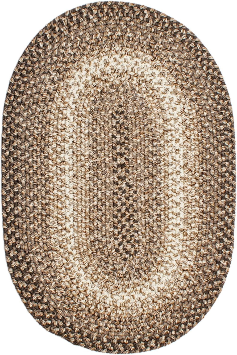 Super Area Rugs Braided Rugs 2X3 Farmhouse Kitchen Rug – Ridgewood Braided Rug f