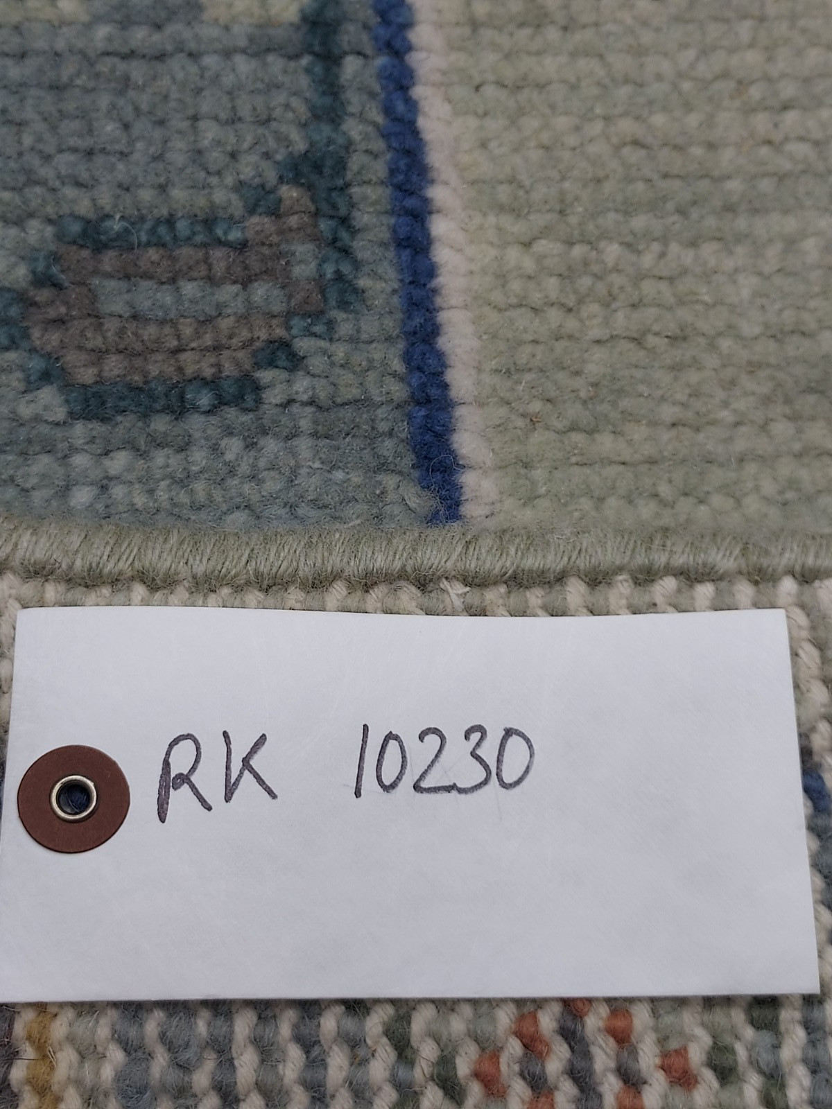 TURKISH OUSHAK RUG.GEOMETRICMULTICOLORED AREA RUG 9×12 Ft, HANDMADE BOHEMIAN RUG