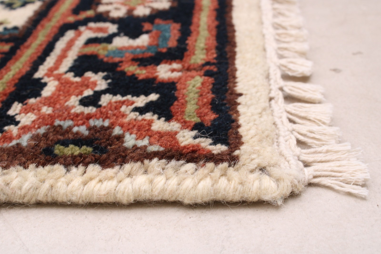 2’7″ x 15’8″ Vintage Hand-knotted Runner Rug Traditional Oriental Wool Carpet