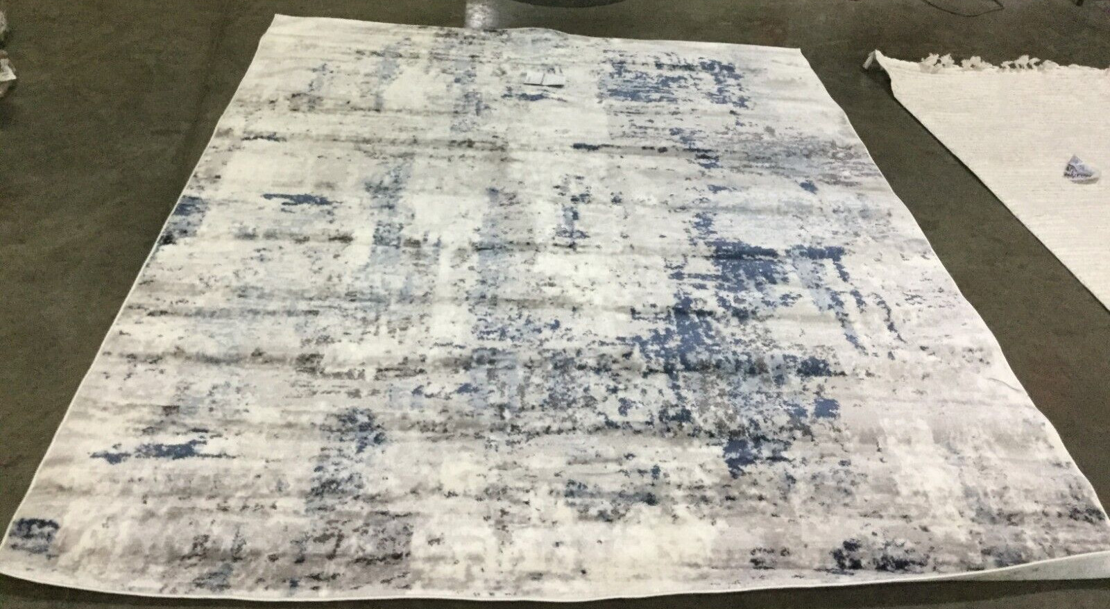GREY / LIGHT BLUE 8′ X 10′ Flaw in Rug, Reduced Price 1172661890 ALA777G-8