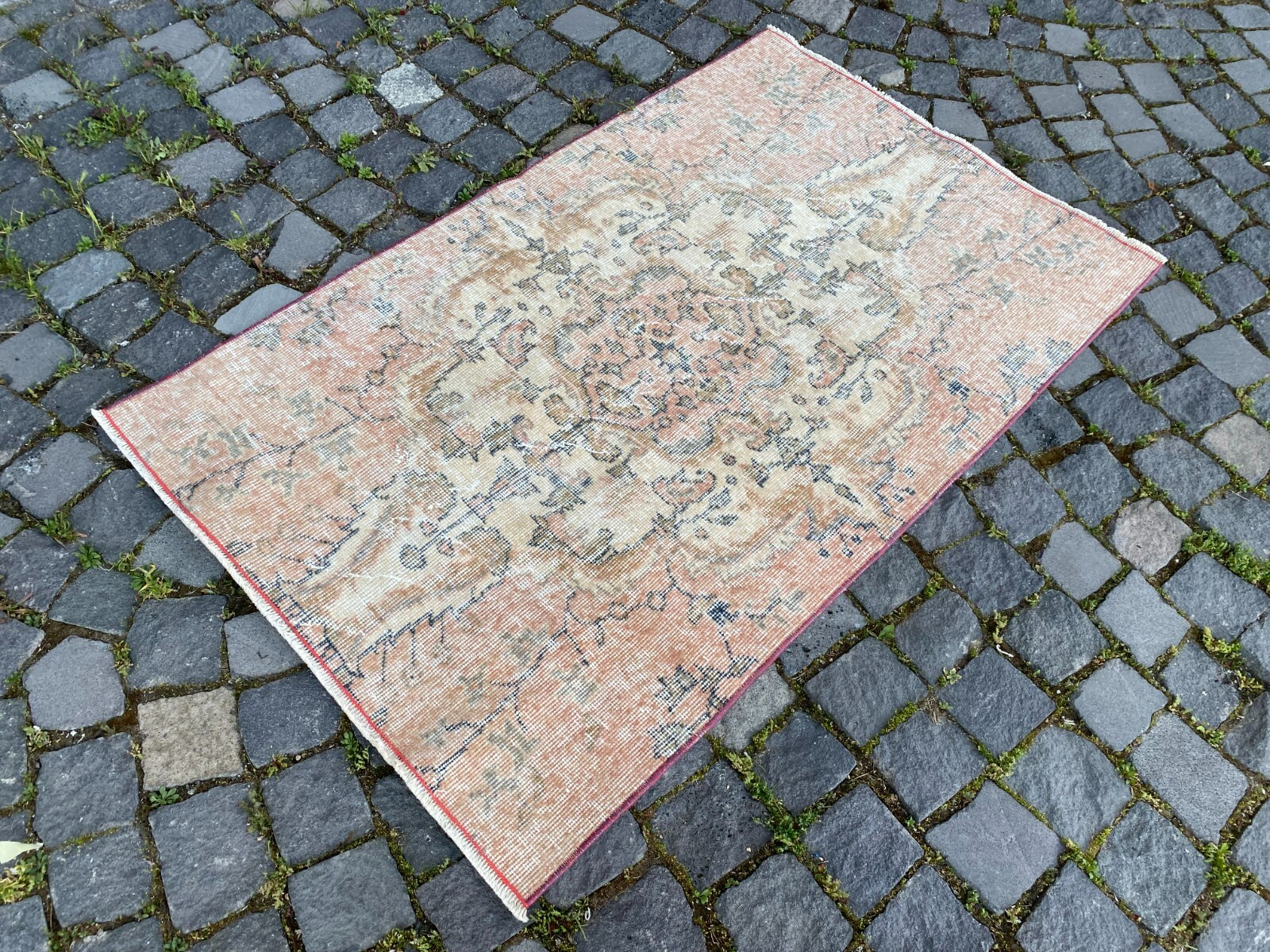 Handmade rug,Area rug,Turkish area rug,Wool rug,Bohemain area rug 2,7 x 4,3 ft
