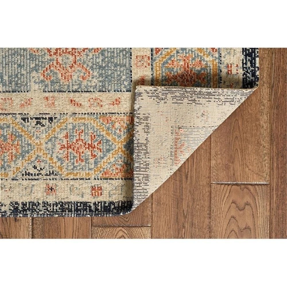 Linon Traditional Great Zero 3′ x 5′ Rectangle Area Rugs With Ivory RUGGZ0235