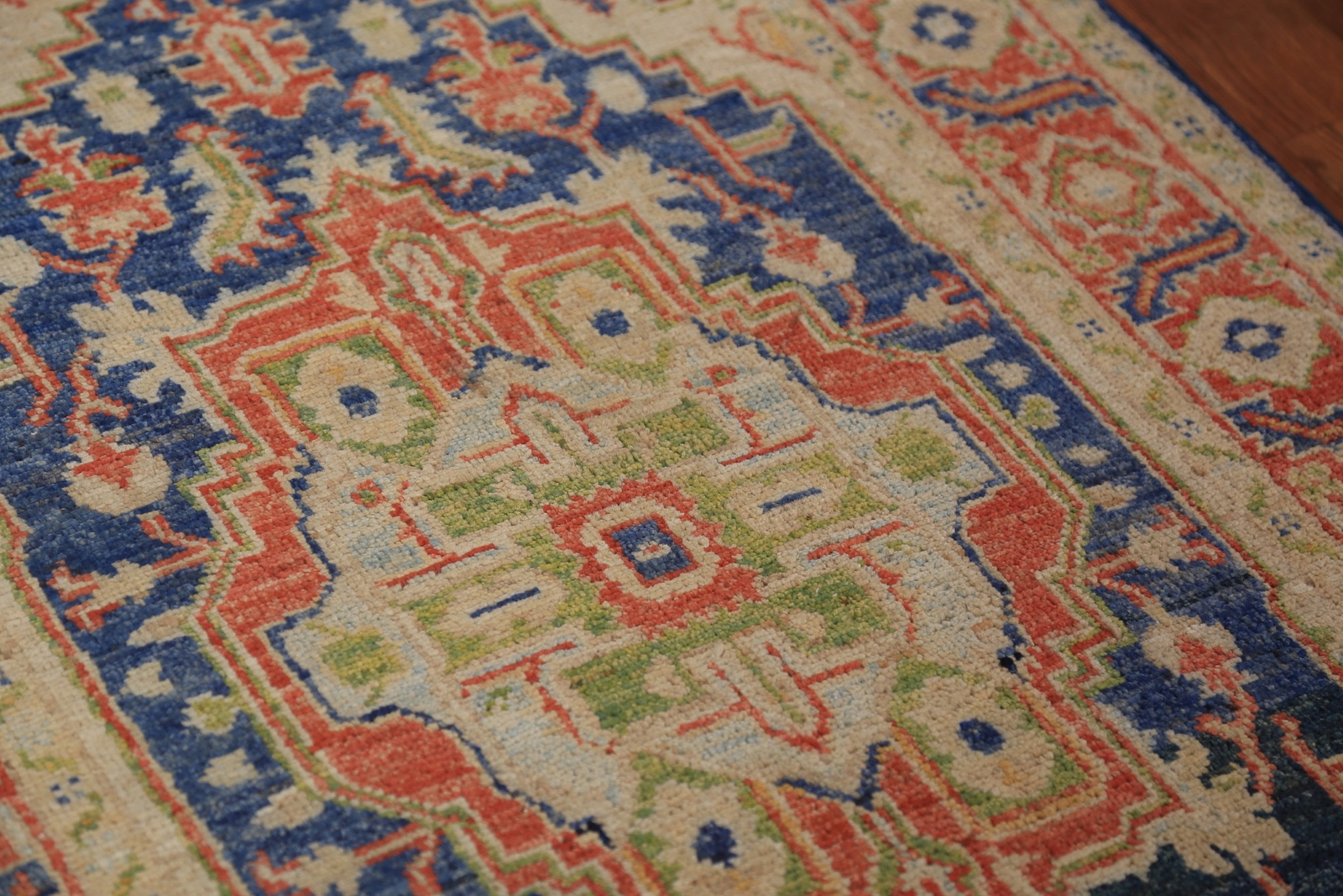 Classic Luxury Hand-Knotted Heriz Serapi Pakistani Rug 3×5 ft