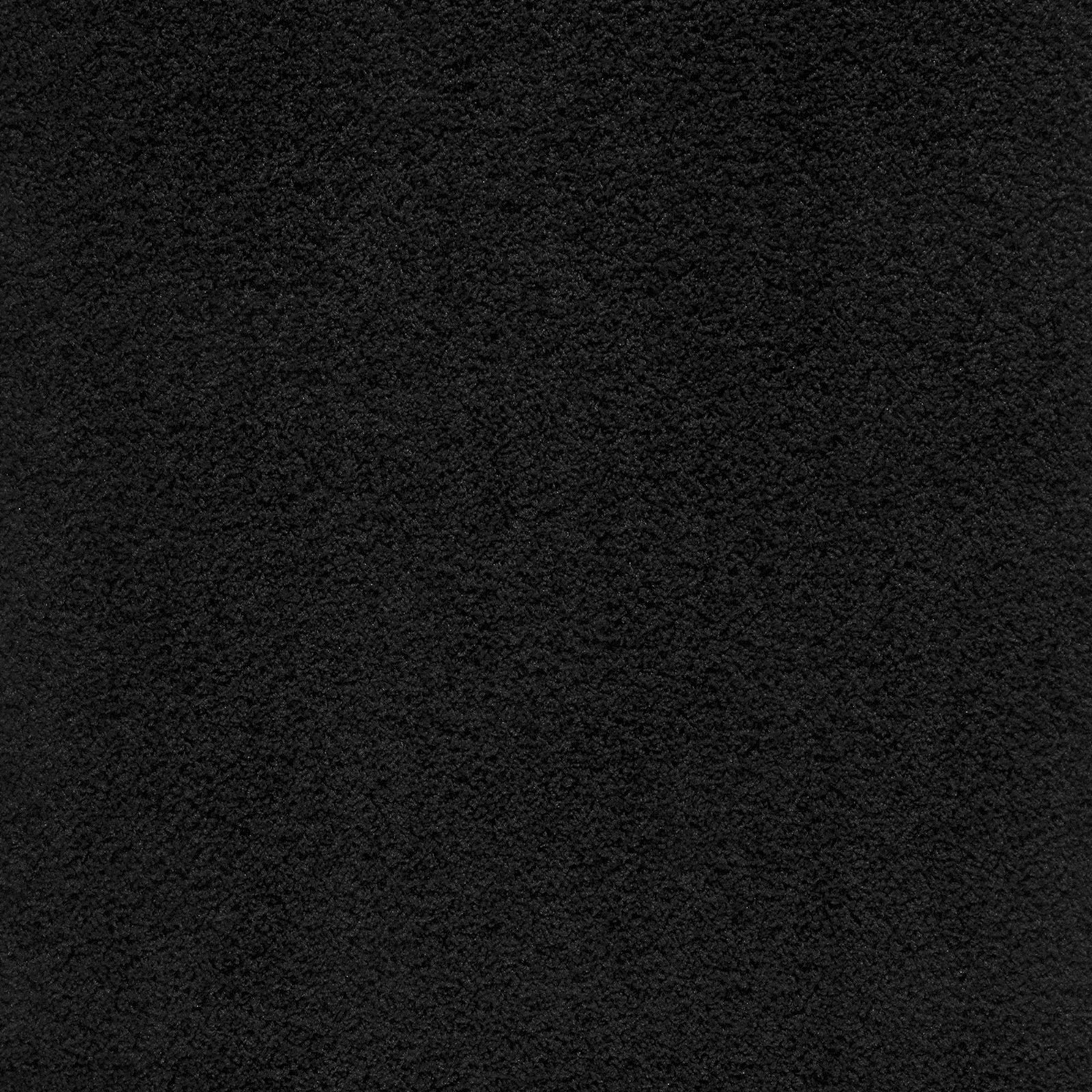 Mainstays Traditional Solid Black Shag Indoor Area Rug 5 x 7 ft