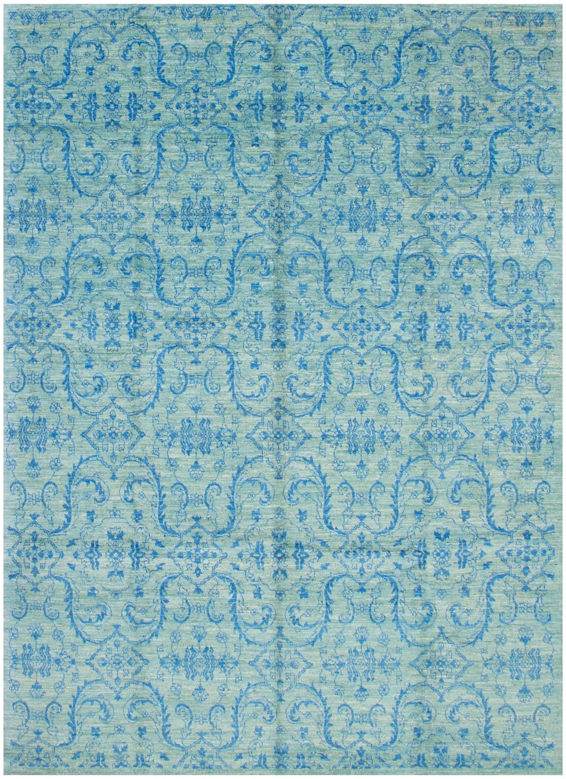 Traditional 10’1″ x 14’3″ Oriental Area Rug Hand-Knotted Wool Carpet