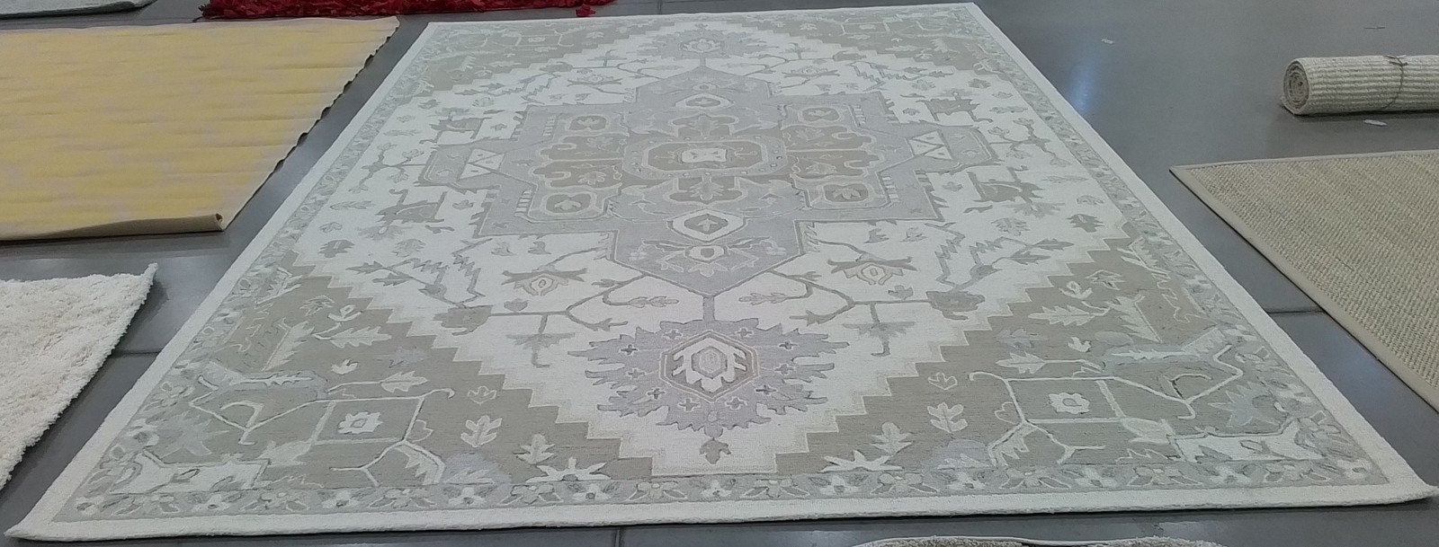 IVORY / BEIGE 10′-0″ x 14′-0″ Cut on Rug, Reduced Price 1172805825 MLP503B-10