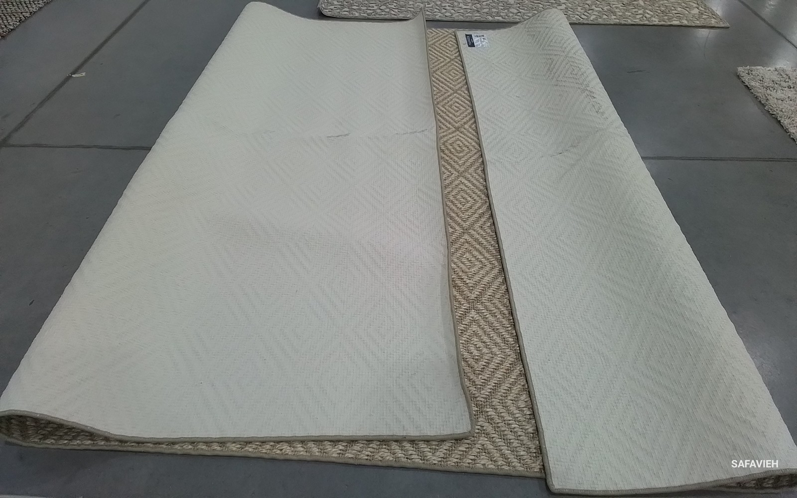 BEIGE / BEIGE 9′-0″ x 12′-0″ Back Stain Rug, Reduced Price 1172791858 PAB360A-9
