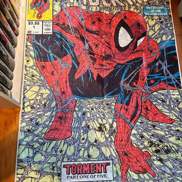 Comics Cartoon Cover Rug, Legend Cartoon Rug, Spiderman Rug, Comic Book No 1,