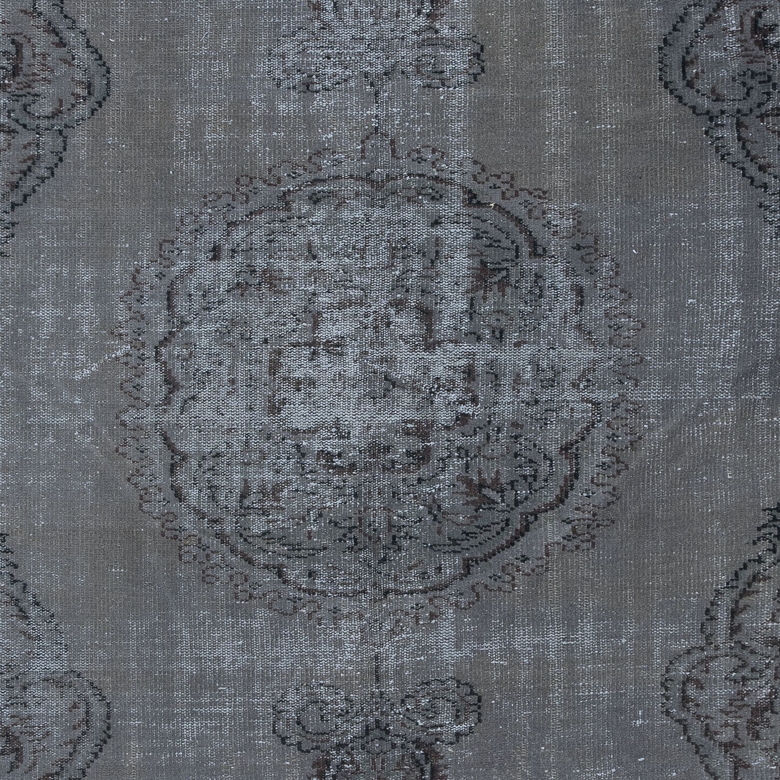 5.6×9.3 Ft Gray Handmade Turkish Rug for Living Room, Dining Room & Kids Room