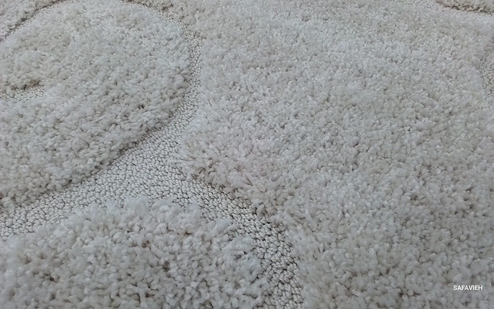 CREME / CREME 6′-7″ x 6′-7″ Stained Rug, Reduced Price 1172800212 SG455-1111-7SQ
