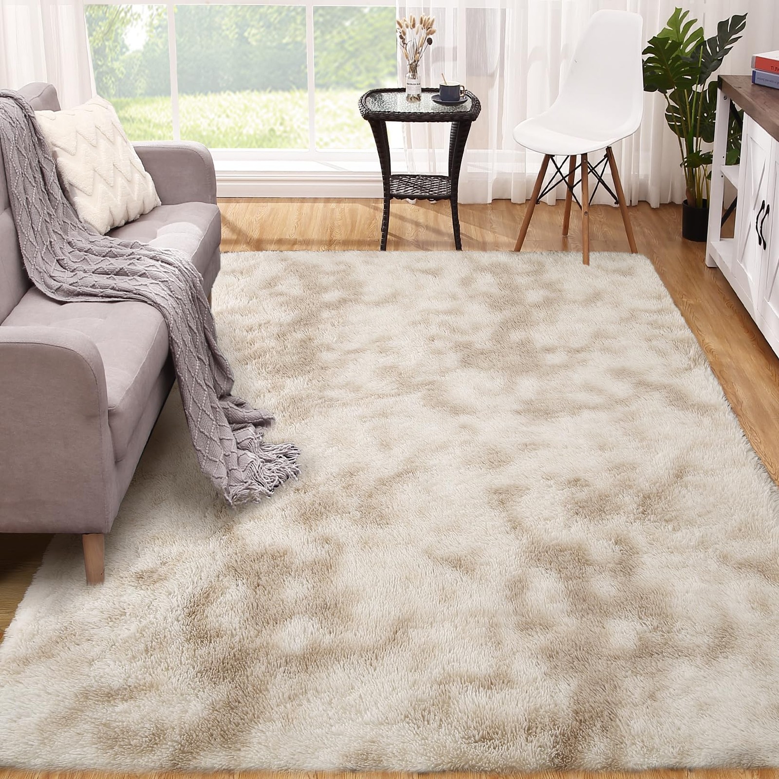 Caromio Shaggy Area Rug 6 X 9 Modern Indoor Plush Fluffy Rugs Soft And Comfy