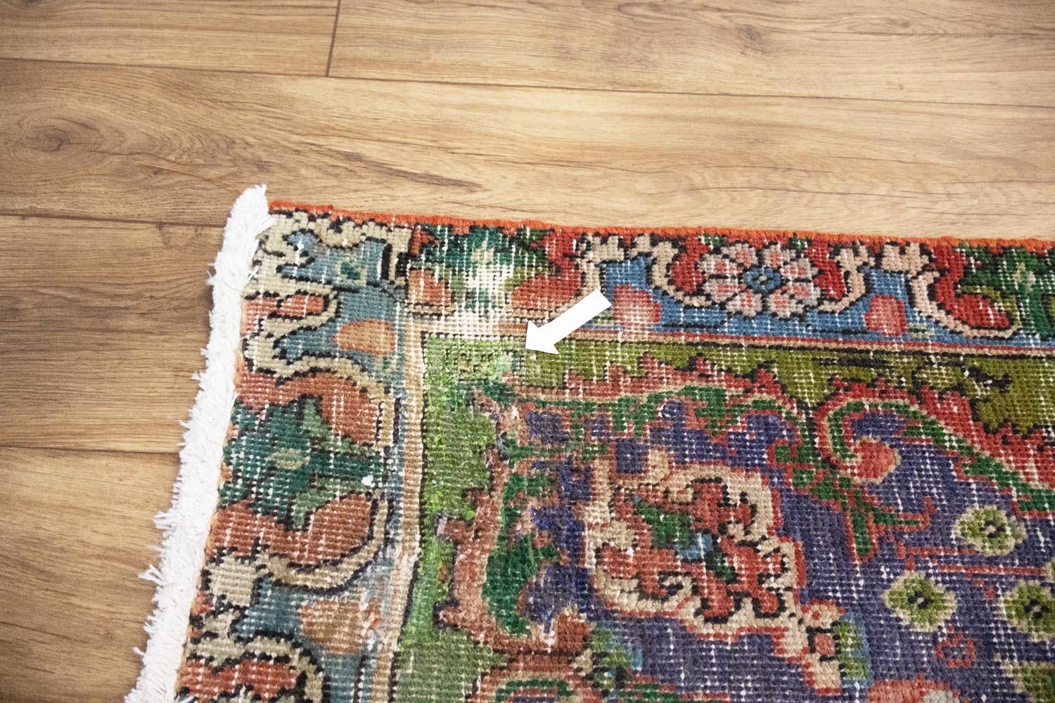 Semi-Antique Distressed Muted Colors Oriental Rug Extra Large Carpet 10×13 Ft