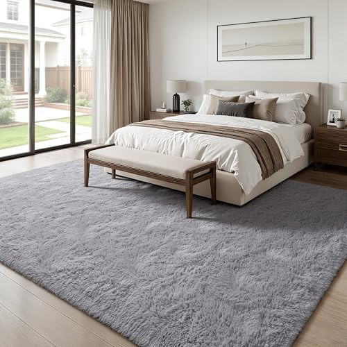 8×10 Area Rugs for Living Room, Large Fluffy Carpet for Bedroom Office Dorm