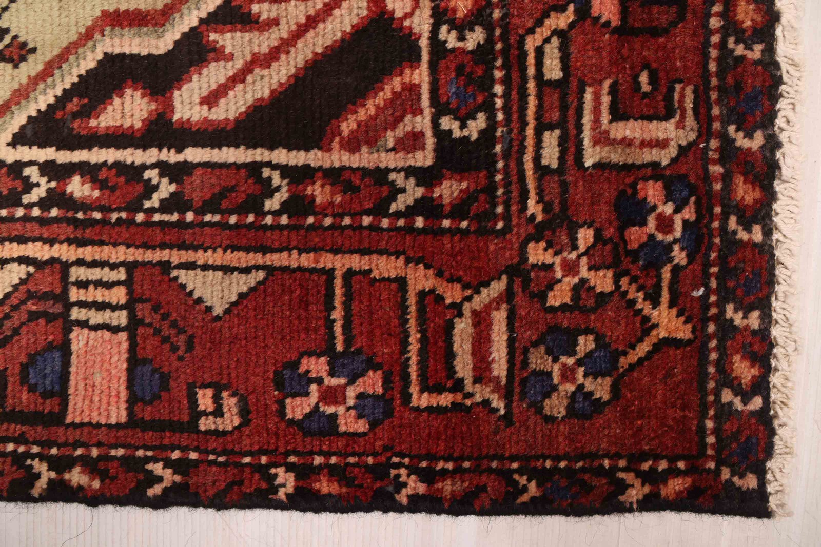 Traditional Vintage Hand-Knotted Area Rug 4’5″ x 7’7″ Oriental Wool Carpet