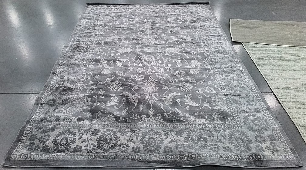 CREAM / GREY 6′-0″ x 9′-0″ Flaw in Rug, Reduced Price 1172806410 BNT844B-6