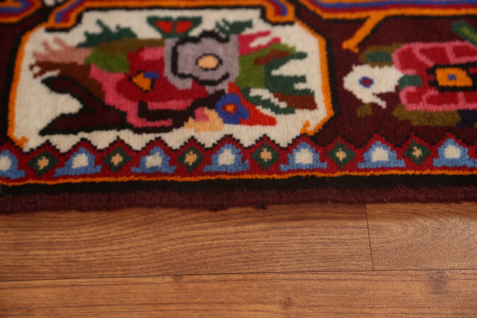 Victorian Style Traditional Floral Rug 4×5 Handmade Wool Carpet