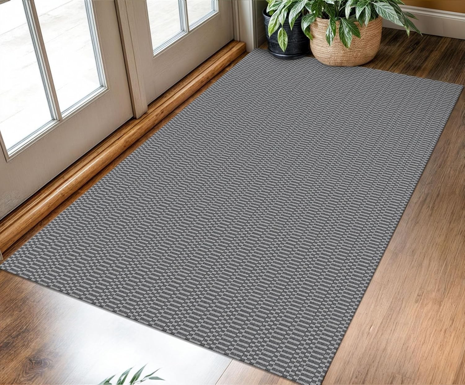 Washable Entryway Rug 3×5 Ft Area Rugs Cotton Backed Throw Rugs Indoor Door M