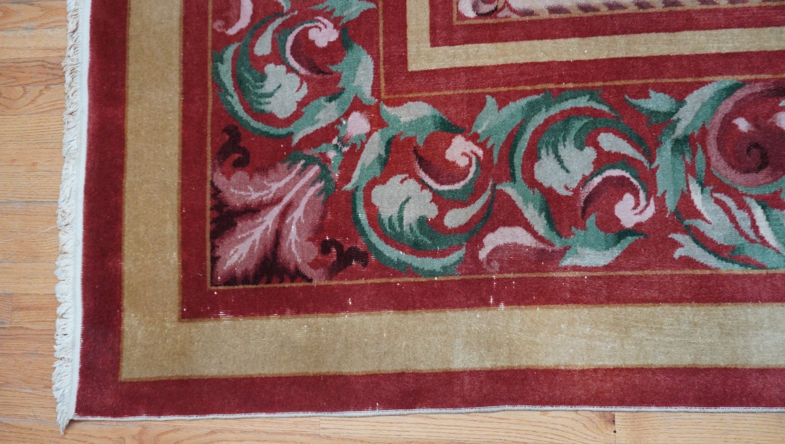 8’4″ x 11’4″ Chinese Tibetan hand knotted Wool Oriental Rug
