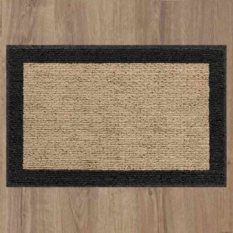 1’8″x2’6″ Traditional Indoor Medium Pile Tufted Carpet Gray