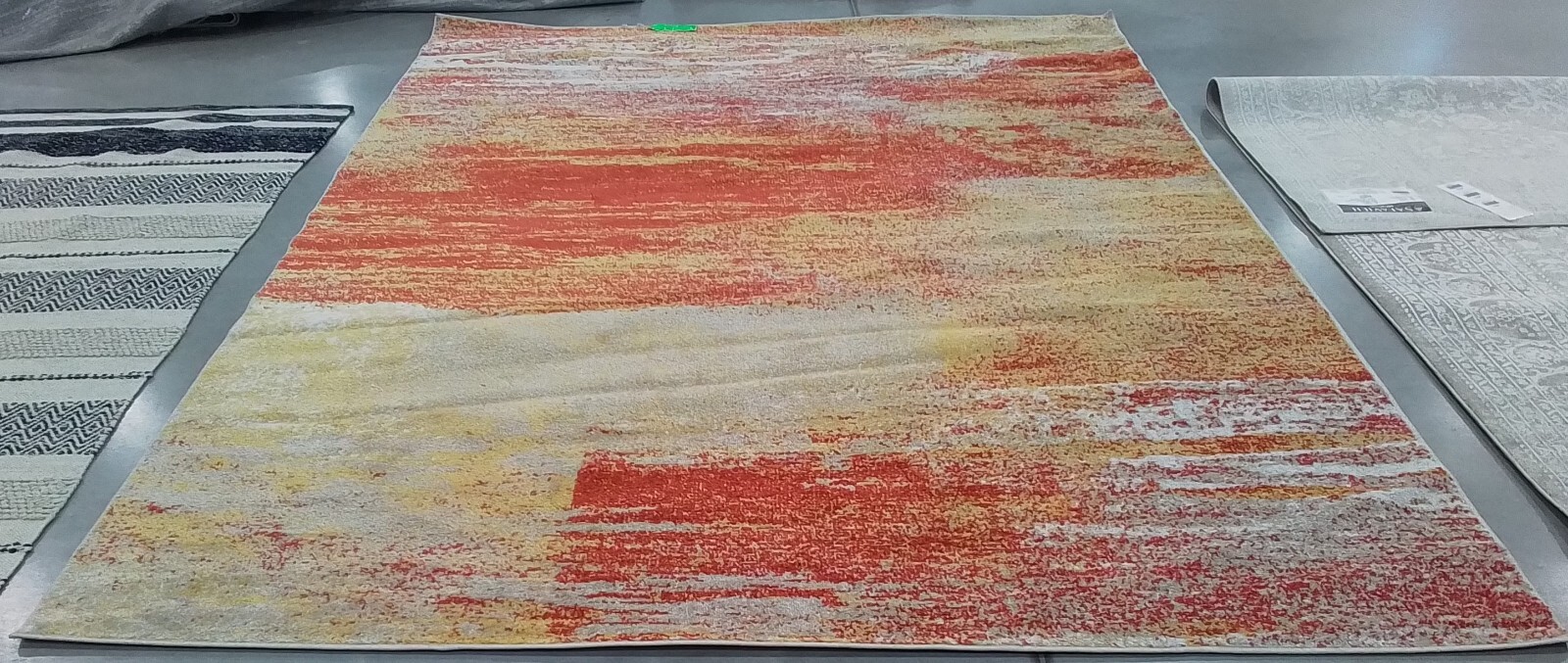 RUST / GOLD 8′-0″ x 10′-0″ Broken Thread Rug, Reduced Price 1172768932 ADR112P-8
