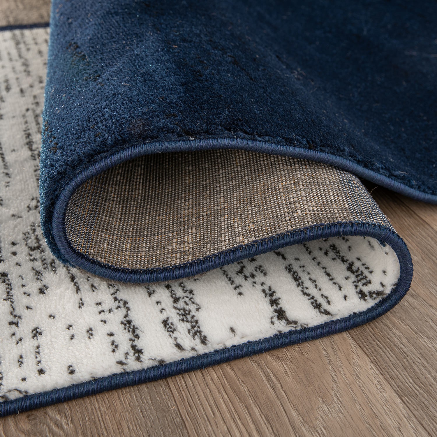 Rugshop Area Rug Modern Boxed Color Block Rugs for Living Room 8X10 Area Carpet