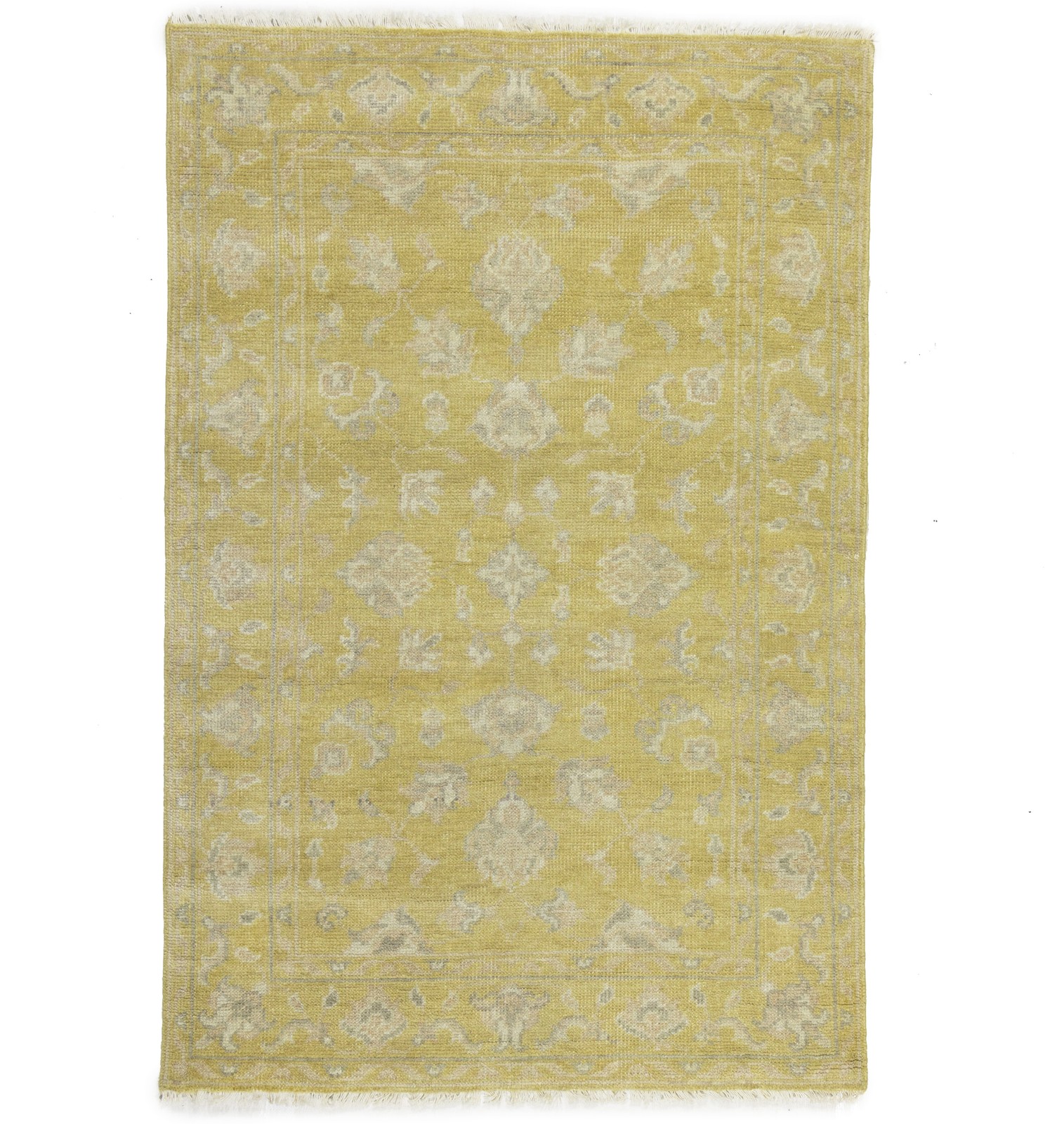 Floral Transitional Wool Oriental Area Rug Bedroom Decor Carpet 4x6ft