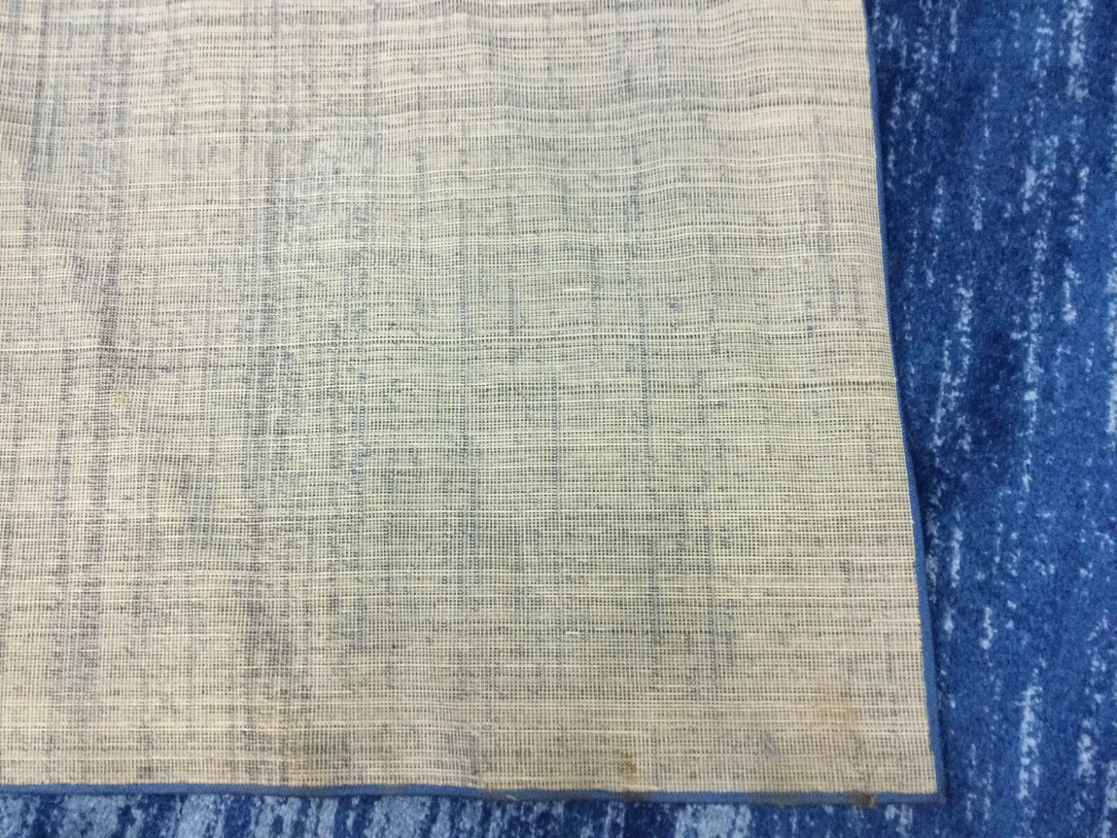 BLUE / DARK BLUE 9′ X 12′ Back Stain Rug, Reduced Price 1172640928 ADR113F-9