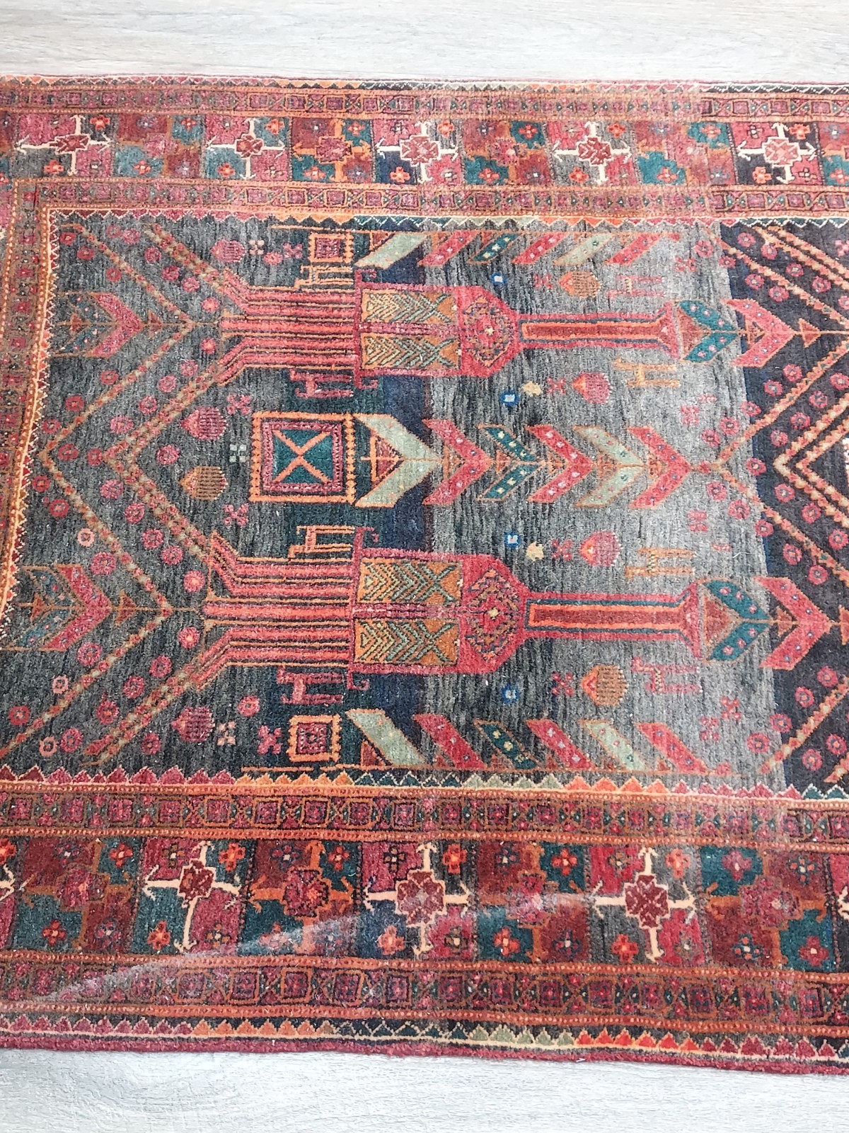 Turkish Silk And Wool HandMade Bohemian Royal Classic Design Rug 3.9×8.4 Ft