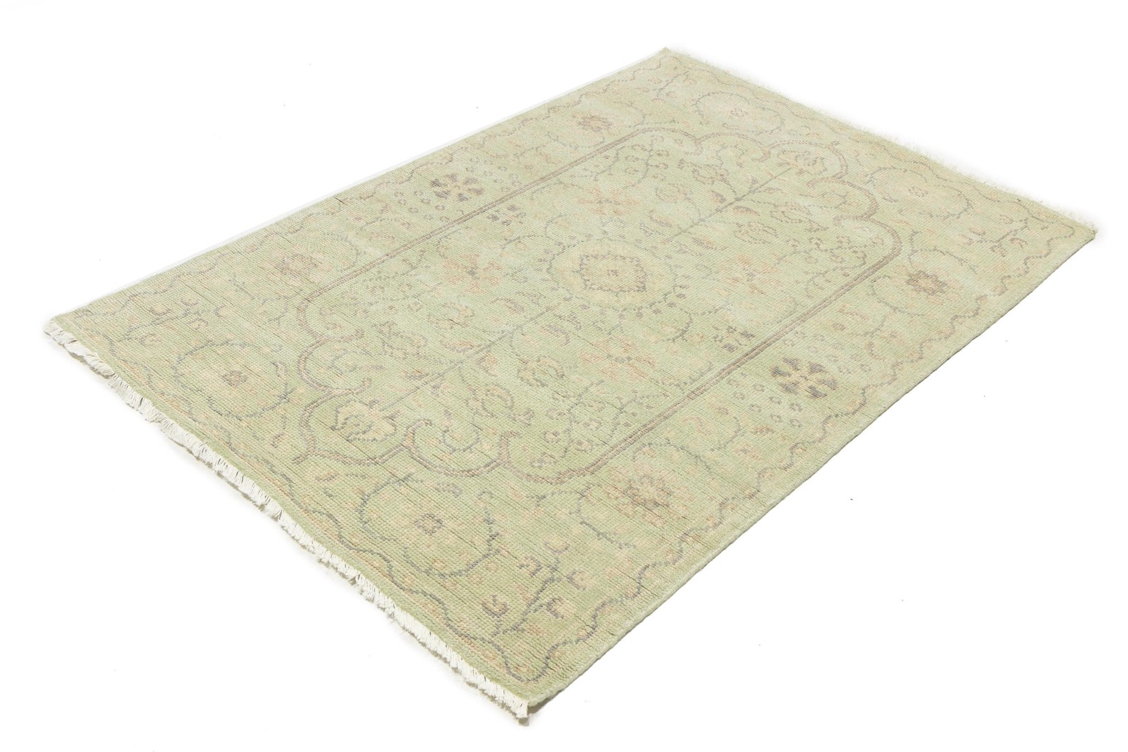 4×6 Muted Colors Floral Transitional Area Oriental Rug Entryway Decor Carpet