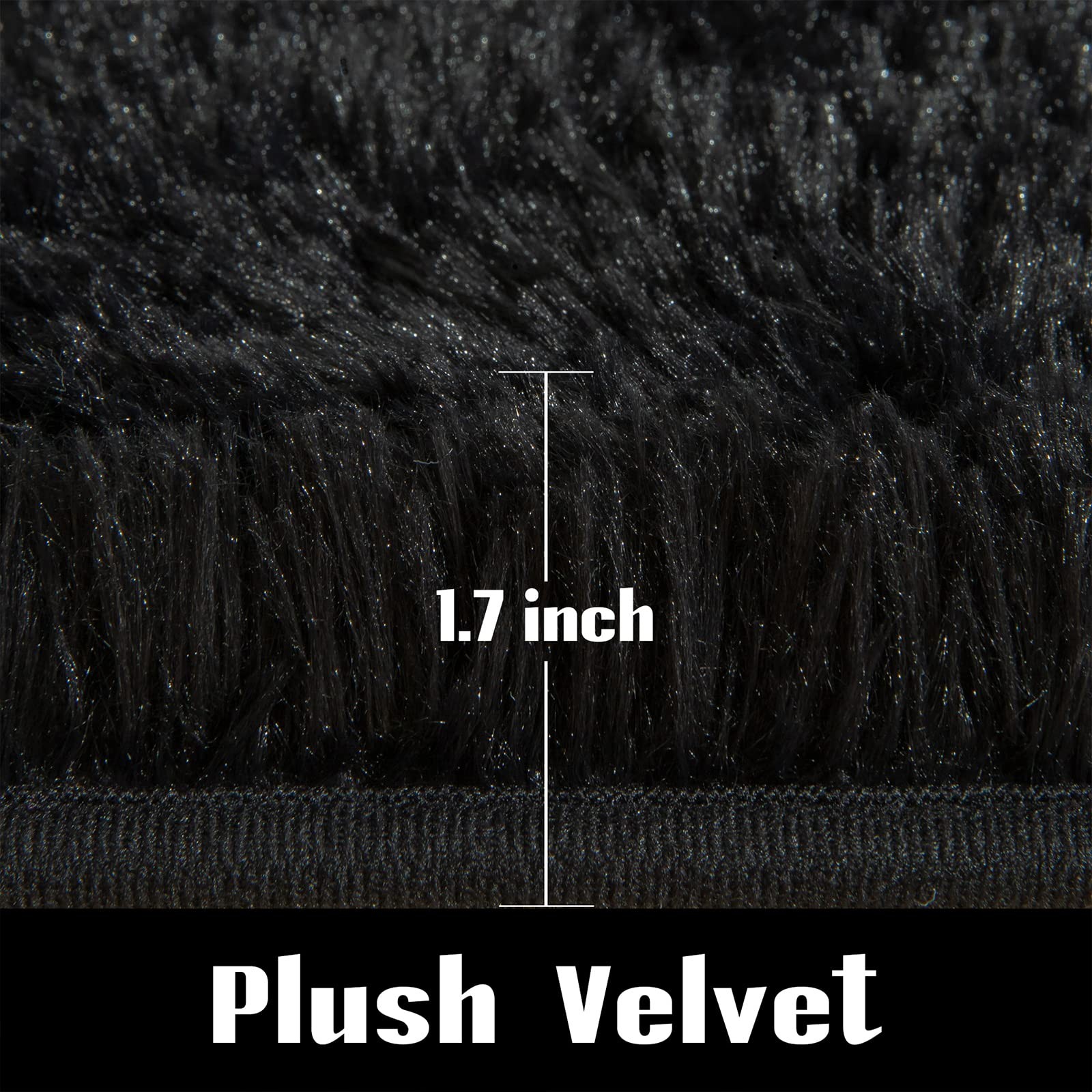 Jelymark Super Soft Shaggy Rug for Bedroom, 5×8 Feet Fluffy Carpet for Living Ro